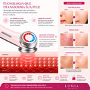 FaceLift Pro™ | Dispositivo Facial 4 em 1 com Fototerapia LED e Rejuvenescimento Facial