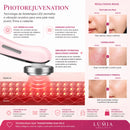 FaceLift Pro™ | Dispositivo Facial 4 em 1 com Fototerapia LED e Rejuvenescimento Facial