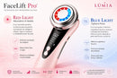FaceLift Pro™ | Dispositivo Facial 4 em 1 com Fototerapia LED e Rejuvenescimento Facial