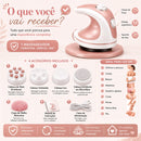 MassageFit™ | Massageador Corporal Orbital 360º Com 4 Acessórios - Profissional