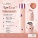 FlexDuo™ | Depilador Elétrico Feminino com Navalha Dupla Recarregável