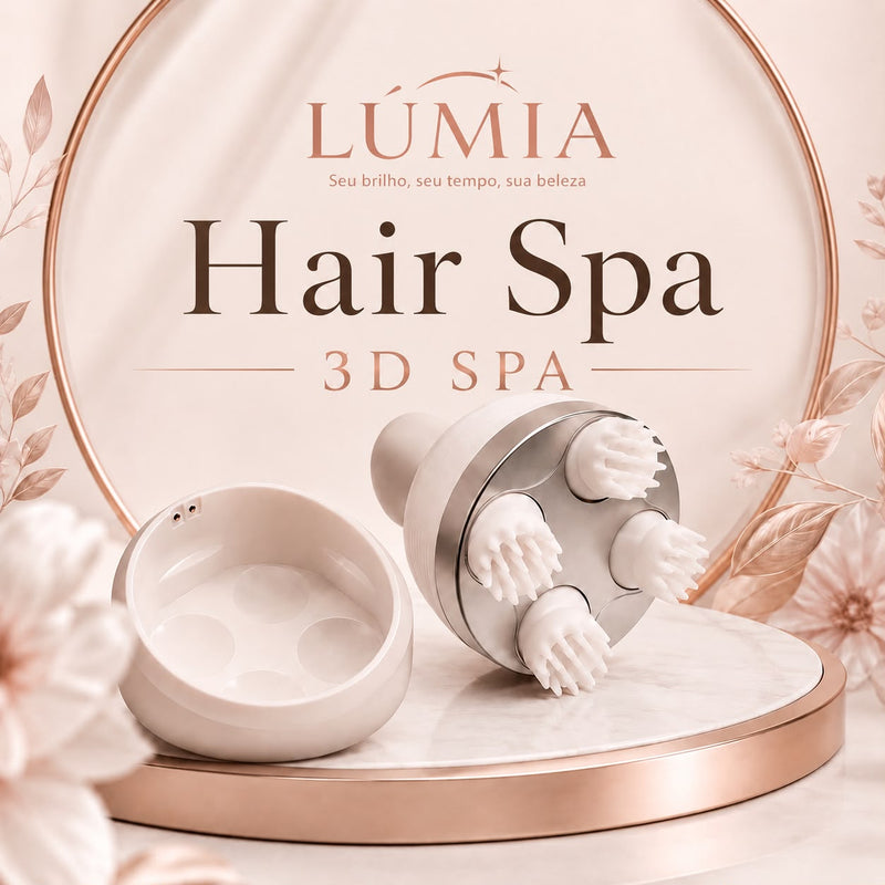 RELAX TOUCH SPA - Massageador Capilar e Corporal 3D