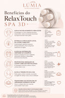 RELAX TOUCH SPA - Massageador Capilar e Corporal 3D