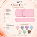 Faixa Skin Care Spa™ – 5 unid. Faixa Ajustável para Maquiagem e Rotina Facial