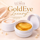GoldEye Luxury™ – Kit 60 Pares de Máscaras para Olhos 24K