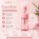 PureSkin Pump™ – Frasco Pump com Escova de Silicone para Limpeza Facial