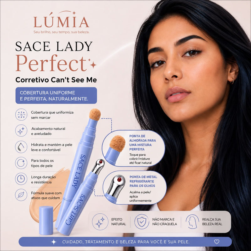 SACE LADY Perfect Cover™ – Corretivo Facial de Alta Cobertura