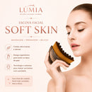 SoftSkin™ Escova Drenagem facial e efeito lifting em um único cuidado diário.a de Massagem para Drenagem Linfática, Ergonômica e Macia para Contorno Facial e Mandíbula,